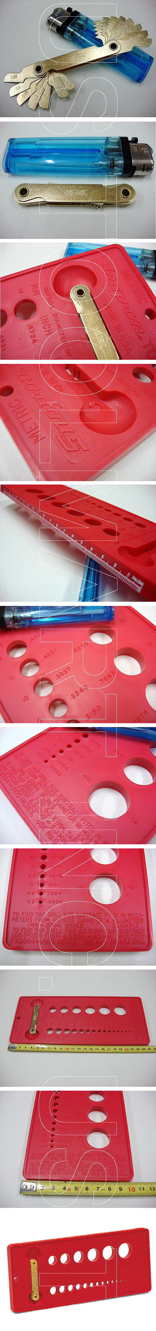 【新品】即落!スナップオン*ねじ山ピッチ&ねじ径ゲージ・メトリック(101)の落札情報詳細 ヤフオク落札価格検索 オークフリー